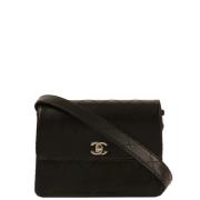 Chanel Vintage Pre-owned Tyg chanel-vskor Black, Dam