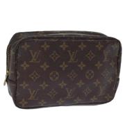 Louis Vuitton Vintage Pre-owned Canvas kuvertvskor Brown, Dam