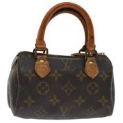 Louis Vuitton Vintage Pre-owned Canvas louis-vuitton-vskor Brown, Dam