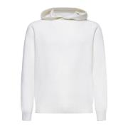 D4.0 Vit Sweater Kollektion White, Herr