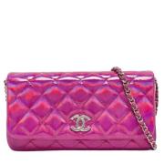 Chanel Vintage Pre-owned Laeder plnbcker Pink, Dam