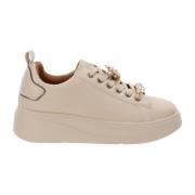 Cinzia Soft Sneakers i konstläder för kvinnor Beige, Dam