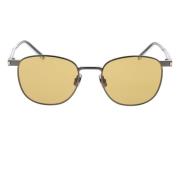 Saint Laurent Klassiska Aviator Solglasögon Yellow, Dam