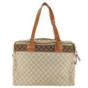 Loewe Pre-owned Pre-owned Canvas totevskor Beige, Dam