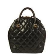 Chanel Vintage Pre-owned Tyg handvskor Black, Dam