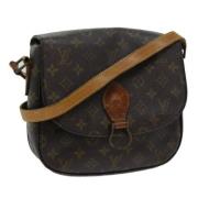 Louis Vuitton Vintage Pre-owned Canvas louis-vuitton-vskor Brown, Dam