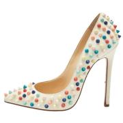 Christian Louboutin Pre-owned Pre-owned Laeder klackskor White, Dam