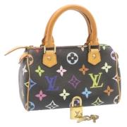 Louis Vuitton Vintage Pre-owned Canvas louis-vuitton-vskor Black, Dam