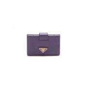 Prada Vintage Pre-owned Canvas hem-och-kontorstillbehr Purple, Dam