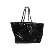 Chanel Vintage Pre-owned Plast chanel-vskor Black, Dam