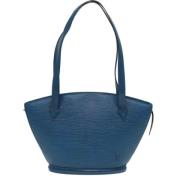 Louis Vuitton Vintage Pre-owned Laeder louis-vuitton-vskor Blue, Dam