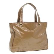 Chanel Vintage Pre-owned Laeder totevskor Brown, Dam