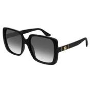 Gucci Stiliga Solglasögon Black, Unisex