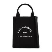 Karl Lagerfeld Kvinnors Shopping Black, Dam