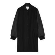 Marc O'Polo Varsity coat relaxed Black, Dam