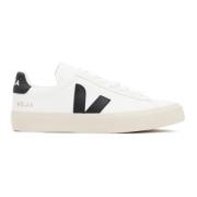 Veja Vita Sneakers med Kontrasterande Logotyper White, Dam