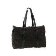 Fendi Vintage Pre-owned Canvas fendi-vskor Black, Dam