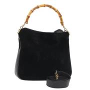 Gucci Vintage Pre-owned Mocka gucci-vskor Black, Dam