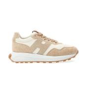 Hogan Beige Löparskor Sneakers Snygg Bekväm Beige, Dam