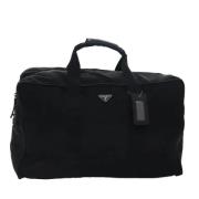 Prada Vintage Pre-owned Canvas prada-vskor Black, Dam