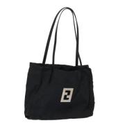 Fendi Vintage Pre-owned Canvas fendi-vskor Black, Dam