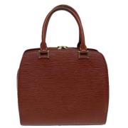 Louis Vuitton Vintage Pre-owned Laeder handvskor Brown, Dam