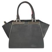 Fendi Vintage Pre-owned Laeder totevskor Black, Dam