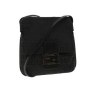 Fendi Vintage Pre-owned Canvas fendi-vskor Black, Dam