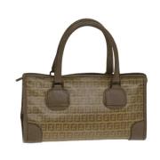 Fendi Vintage Pre-owned Canvas fendi-vskor Yellow, Dam