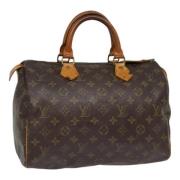 Louis Vuitton Vintage Pre-owned Canvas louis-vuitton-vskor Brown, Dam