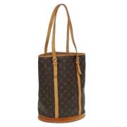 Louis Vuitton Vintage Pre-owned Canvas louis-vuitton-vskor Brown, Dam