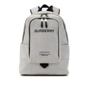 Burberry Vintage Pre-owned Laeder ryggsckar Gray, Dam