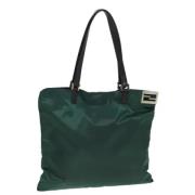 Fendi Vintage Pre-owned Laeder fendi-vskor Green, Dam