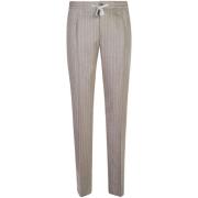 PT Torino Beige Ull Twill Byxor Rak Ben Beige, Herr