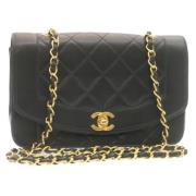 Chanel Vintage Pre-owned Laeder chanel-vskor Black, Dam