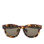 Celine Vintage Pre-owned Acetat solglasgon Brown, Herr