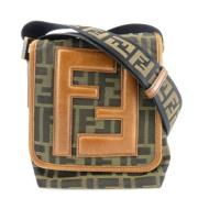 Fendi Vintage Pre-owned Canvas fendi-vskor Brown, Dam