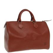 Louis Vuitton Vintage Pre-owned Laeder louis-vuitton-vskor Brown, Dam