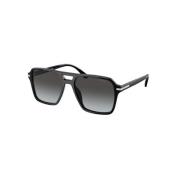 Prada Sportig Chic Pilot Solglasögon Black, Herr