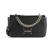 Love Moschino Stilren PU-väska Black, Dam