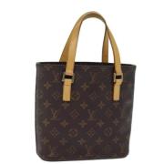 Louis Vuitton Vintage Pre-owned Canvas louis-vuitton-vskor Brown, Dam