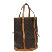 Louis Vuitton Vintage Pre-owned Canvas louis-vuitton-vskor Brown, Dam