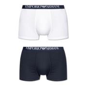 Emporio Armani Tvåpack boxershorts Blue, Herr