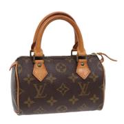 Louis Vuitton Vintage Pre-owned Canvas louis-vuitton-vskor Brown, Dam