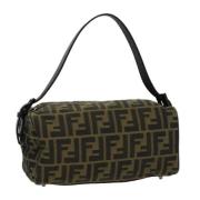 Fendi Vintage Pre-owned Canvas fendi-vskor Brown, Dam