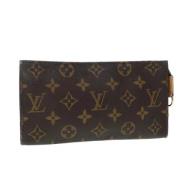 Louis Vuitton Vintage Pre-owned Canvas necessrer Brown, Dam