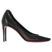 Christian Louboutin Pre-owned Pre-owned Polyester klackskor Black, Dam