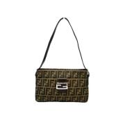 Fendi Vintage Pre-owned Laeder fendi-vskor Gray, Dam