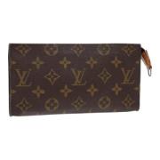 Louis Vuitton Vintage Pre-owned Canvas necessrer Brown, Dam