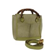 Gucci Vintage Pre-owned Mocka gucci-vskor Green, Dam